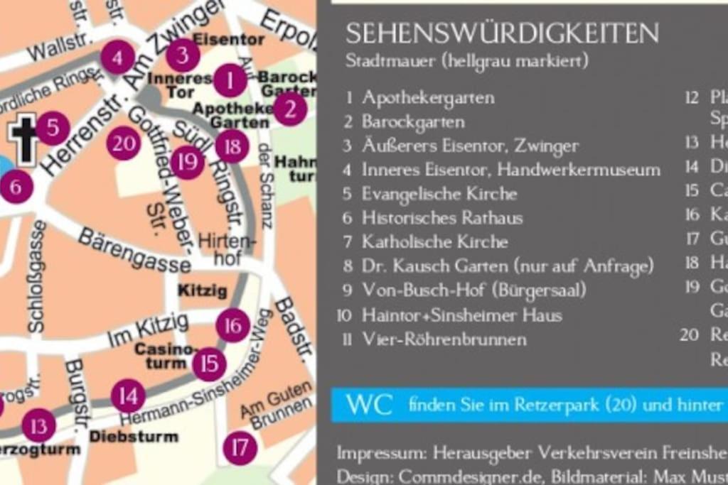 شقة Freinsheim Altstadt المظهر الخارجي الصورة